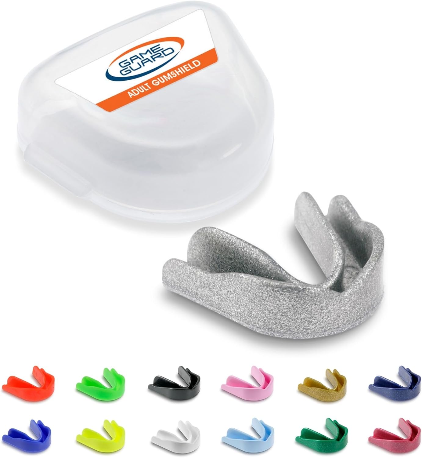 Game Guard boil-and-bite sparkle mouthguard