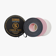 Sunna Fightwear BJJ finger tape 3 pack - premium grip tape for Brazilian Jiu-Jitsu grappling injury prevention