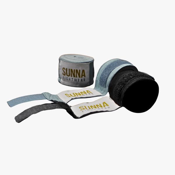Sunna Fightwear hand wraps 5 metre - premium elastic cotton boxing wraps for MMA kickboxing hand protection