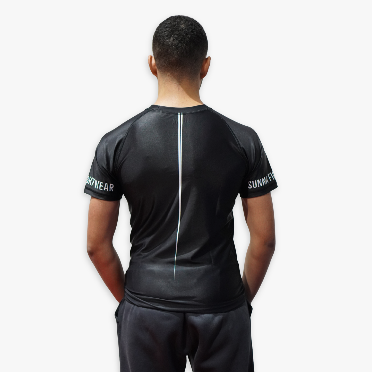 Sunna Fightwear Line Series rashguard design detail